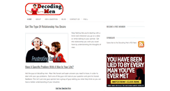 Desktop Screenshot of decodingmen.com